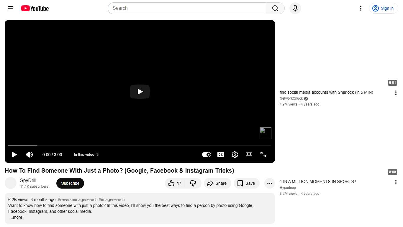 How To Find Someone With Just a Photo? (Google, Facebook & Instagram Tricks) - YouTube