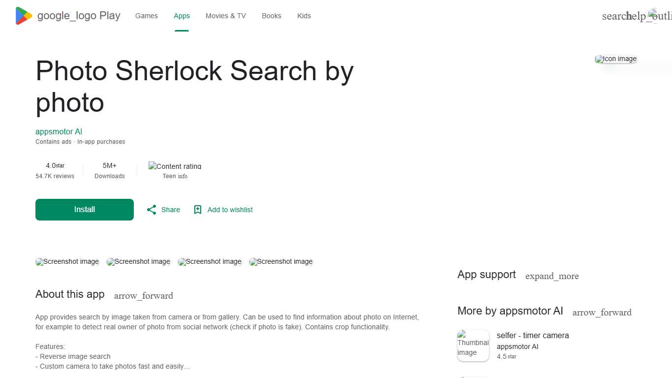 Photo Sherlock Search by photo - Apps on Google Play
