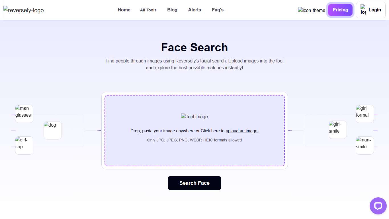 AI Face Search | Facial Recognition Search
